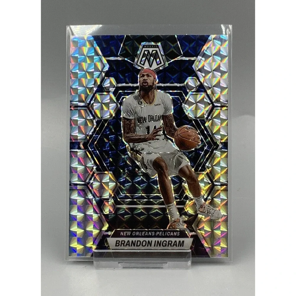 2022-23 Panini Mosaic Silver Prizm #61 BRANDON INGRAM New Orleans Pelicans